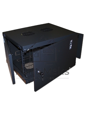 Шкаф коммутационный Lanmaster Next (TWT-CBWNM-18U-6X6-BK) 18U 550x600мм пер.дв.металл 60кг черный