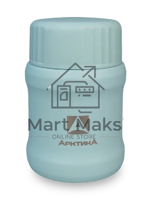 Термос для еды Арктика 311-500 0.5л. голубой картонная коробка (311-500/BLUE)