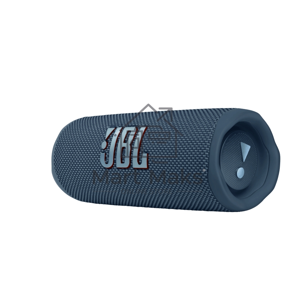 Портативная акустика JBL Flip 6 синий, Bluetooth 5.1, время воспроизведения 12 ч, емкость аккумулятора 4800 mAh, время заряда 2,5 ч, цвет синий