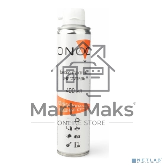 Профессиональный бесконтактный очиститель, огнебезопасный (негорючий), 400 мл Konoos KAD-400F