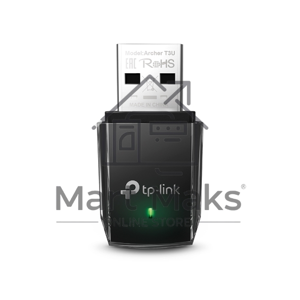 Адаптер TP-LINK Archer T3U AC1300 Мини Wi-Fi MU-MIMO USB-адаптер