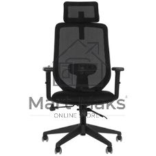 Кресло руководителя Бюрократ MC-511N-H черный Elastic-102 сетка/ткань крестов. пластик