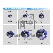 Настенно-потолочный светодиодный светильник Ambrella light FW11131 BK черный 15W LED 3000-6400K D240*38