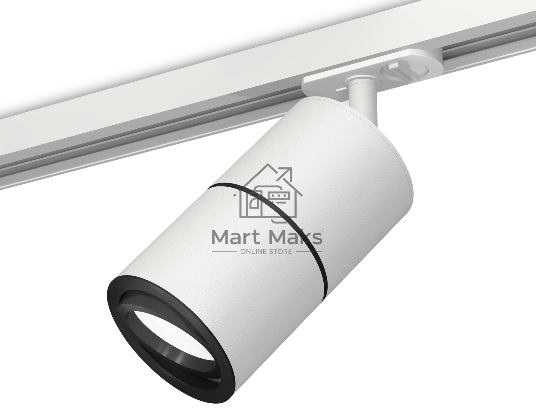 Светильник Ambrella light XT7401011 SWH/PBK белый песок/черный полированный MR16 GU5.3 (A2536, C7401, A2071, C7401, N7002)