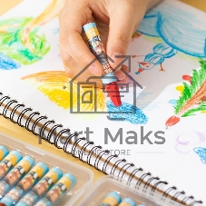 Масляная пастель Deli EC20104 Color Emotion шестигранные 12 цветов, пластиковая коробка