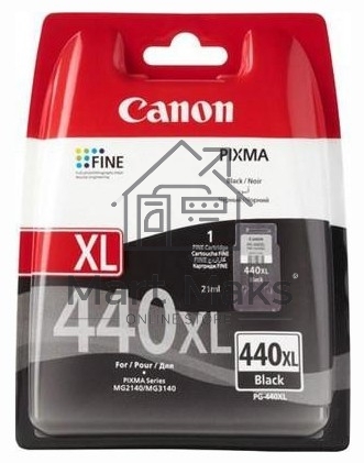 Картридж струйный Canon PG-440XL 5216B001 черный для Canon MG2140/3140