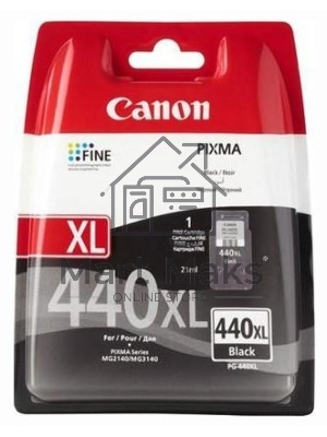 Картридж струйный Canon PG-440XL 5216B001 черный для Canon MG2140/3140