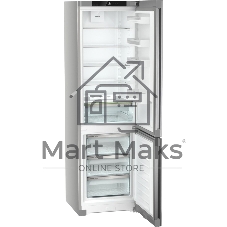 Холодильник Liebherr CNsff 5703 серебристый двухкамерный 266/94л морозилка снизу