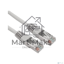 Шнур коммутационный Rexant патч-корд U/UTP RJ45-RJ45, cat.5e, LSZH серый, 2м