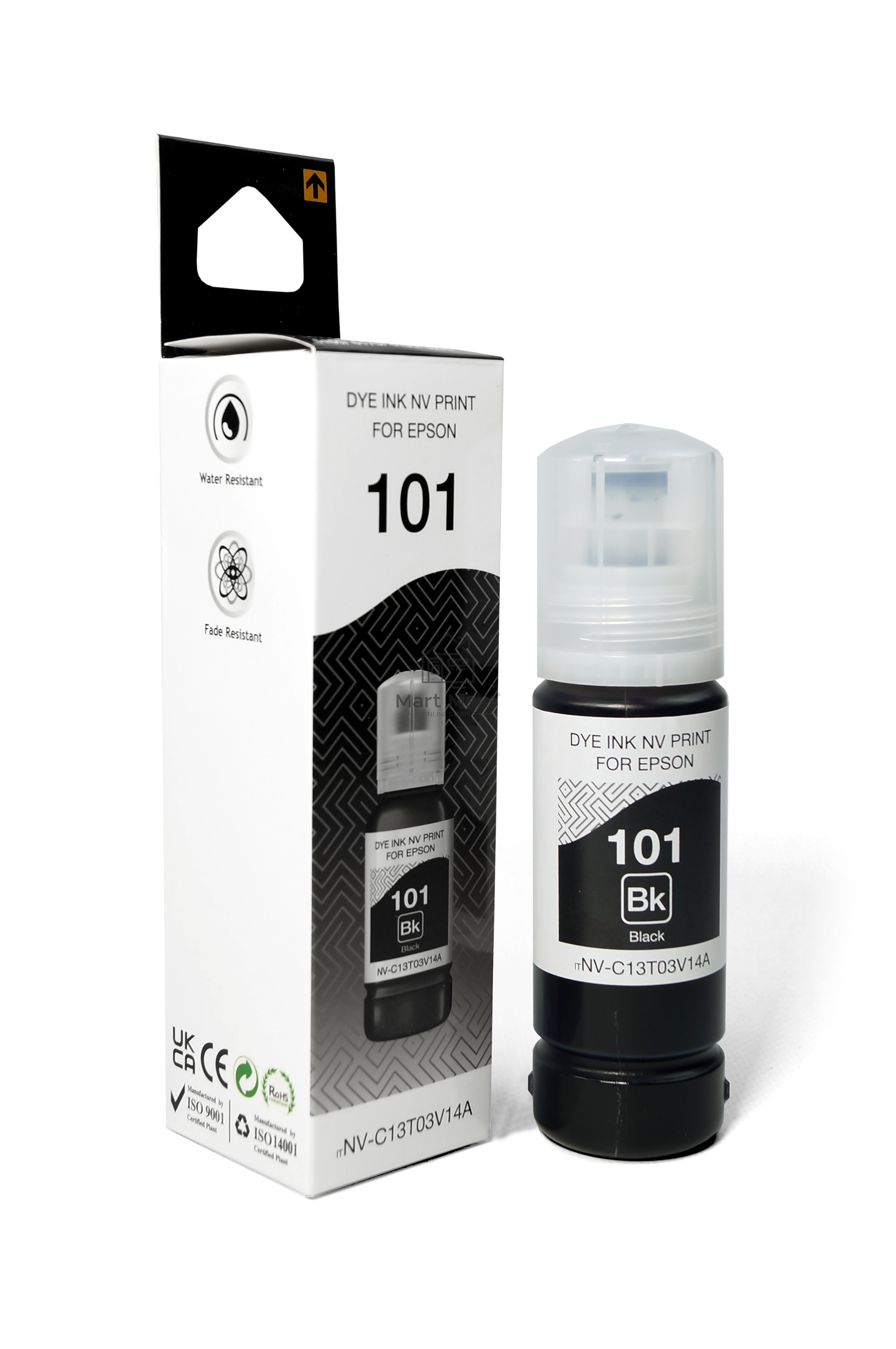 Чернила NVPrint 101 (NV-C13T03V14A) для Epson L4150 (70 мл) черный совместимые