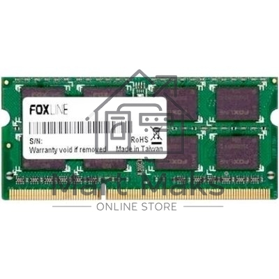 Оперативная память Foxline, DDR4, 8GB (1x8 GB), 3200 MHz, CL22, SO-DIMM