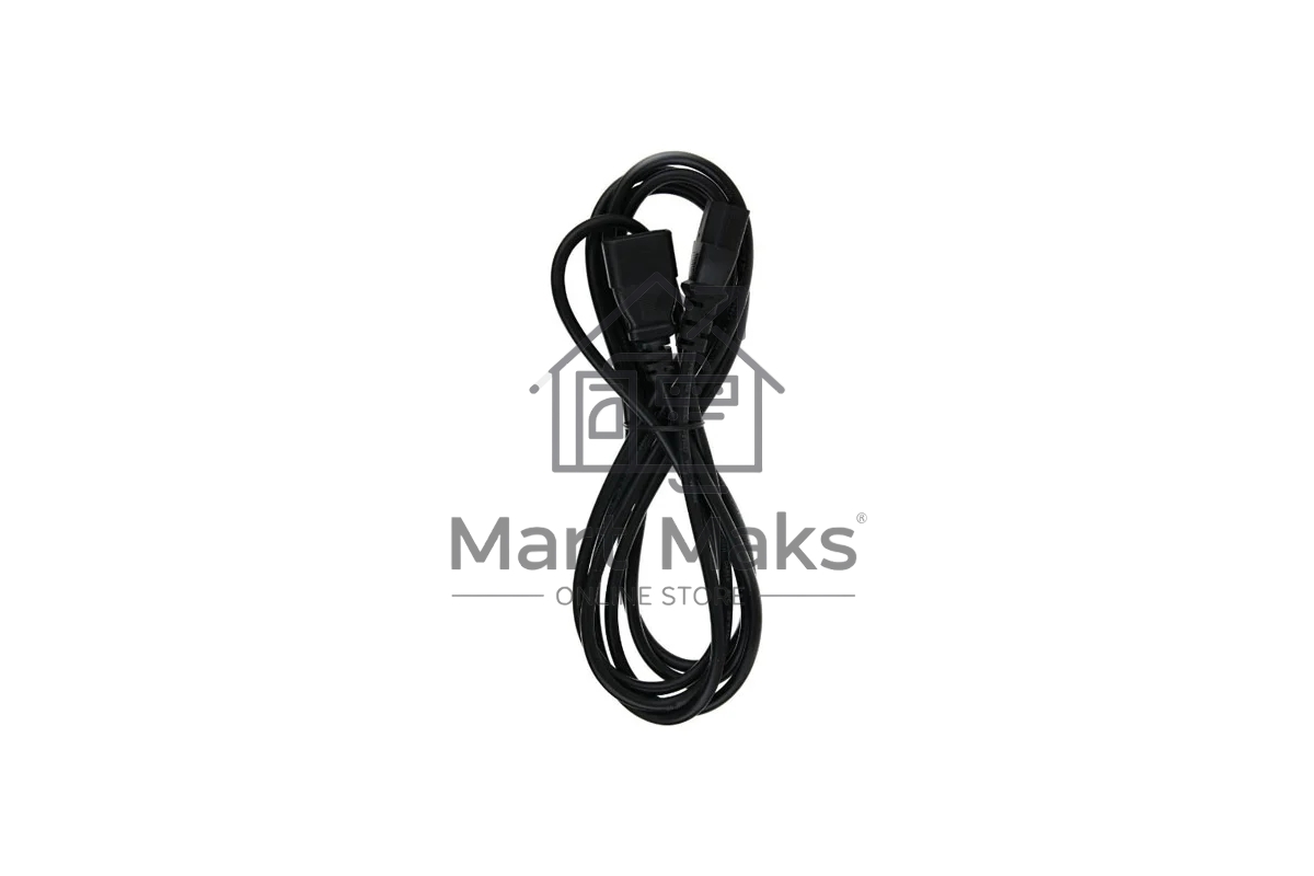 Кабель UPS -> устройство 220V (IEC-320-C13/C14) 1,8м, 3G0,75mm медь, Telecom <TE001-CU0.75-1.8M> 