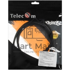 Кабель HDMI 19M/M,ver. 2.1 8KX60Hz (Econom) 1.5m Telecom TCG245C-1.5M