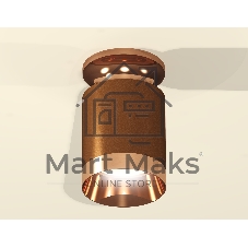 Светильник Ambrella Light XS6304150 SCF/PPG кофе песок/золото розовое полированное MR16 GU5.3 (N6906, C6304, N6135)