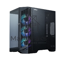 Корпус ZALMAN D50, ATX, BLACK, WINDOW, 2x3.5