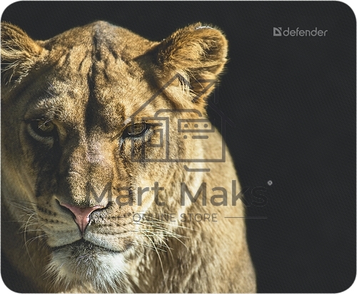 Коврик для мыши Defender Wild Animals и, 220x180x2 мм, 8 видов