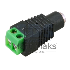 Разъем питания PROconnect гнездо 2.1х5.5 мм с клеммной колодкой