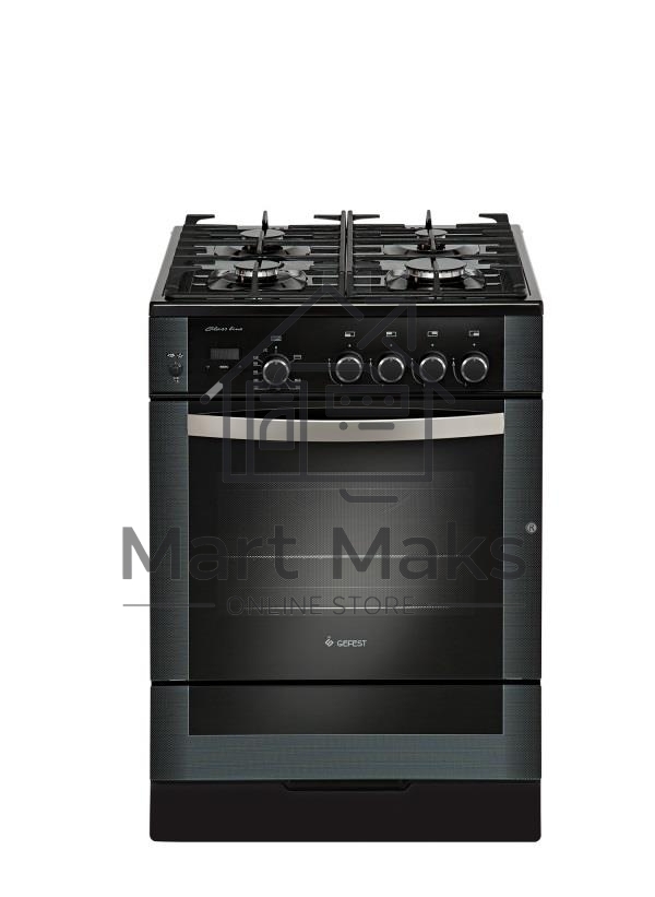 Плита газовая Gefest ПГ 6500-03 0044 черный, конфорок 4 шт, духовка 52 л, 60 см x 85 см x 60 см