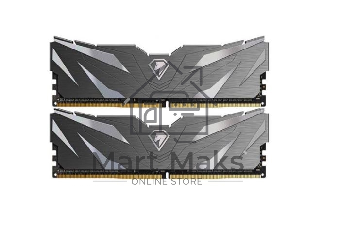 Оперативная память NETAC, DDR5, 16GB (2x8GB), 4800MHz, CL40, DIMM, с радиаторами, черный