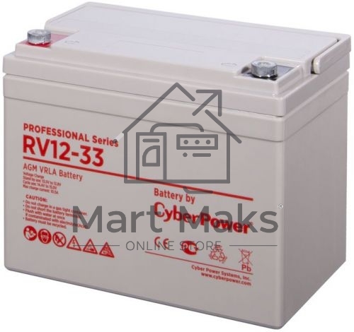 Батарея PS CyberPower RV 12-33 / 12 В 33 Ач