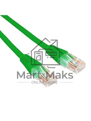 Патч-корд U/UTP Rexant cat.6, RJ45-RJ45, неэкранированный, 26AWG, LSZH, зеленый, 1.5 м