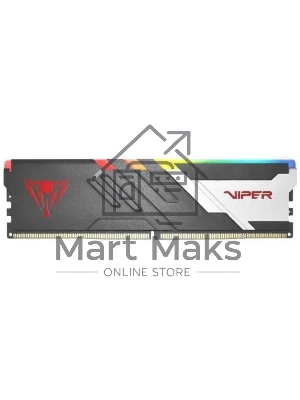 Оперативная память Patriot Viper Venom, DDR5, 32Gb (2x16Gb), 6600MHz, CL34, DIMM, с радиаторами, RGB, черный