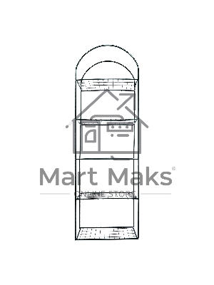 Парник для рассады, 5 уровней, с чехлом, 195х60х40 см Palisad