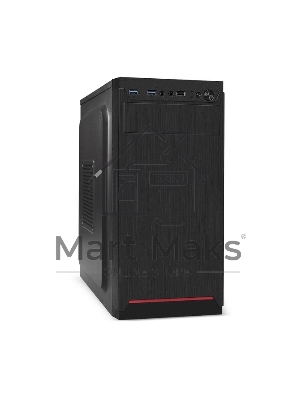 Компьютерный корпус Minitower ExeGate BAA-114U2 (mATX, без БП, 1*USB+2*USB 3.0, аудио, черный)
