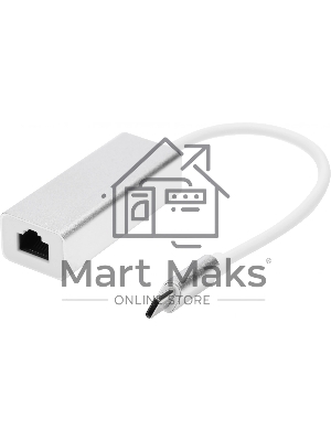 Адаптер Premier 6-903 0.15 1Gbит/с UTP 4 пары cat5E CCA 0.15м белый RJ-45 (f)-type-C (M)