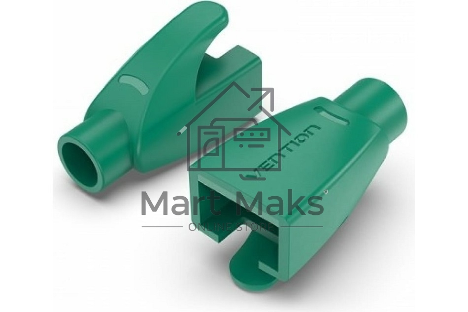 Колпачки изолирующие Vention для разъемов RJ-45 (50шт.) - Зеленый