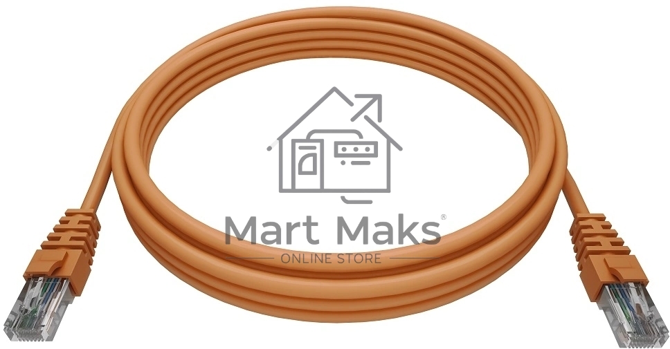 Патч-корд NTSS NTSS-PC-UTP-RJ45-5e-0.15-LSZH-OR NTSS-PC-UTP-RJ45-5E-0.15-LSZH UTP RJ-45 вил.-вилка RJ-45 кат.5E 0.15м оранжевый LSZH (уп.:1шт)