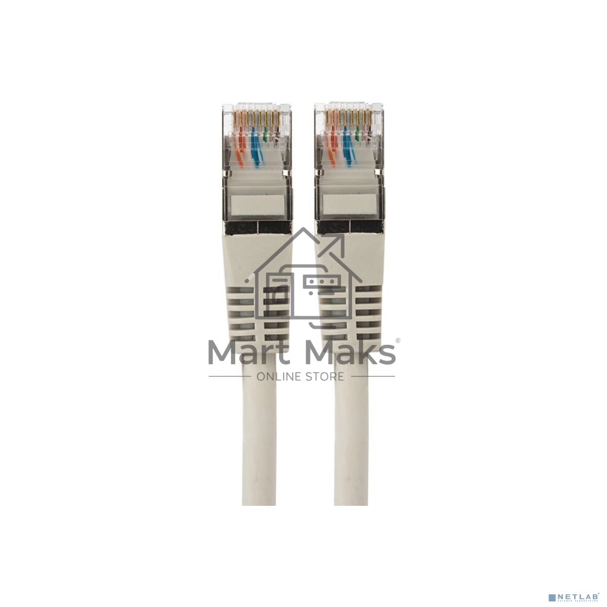 Шнур коммутационный Rexant патч-корд U/UTP RJ45-RJ45, cat.5e, LSZH серый, 2м