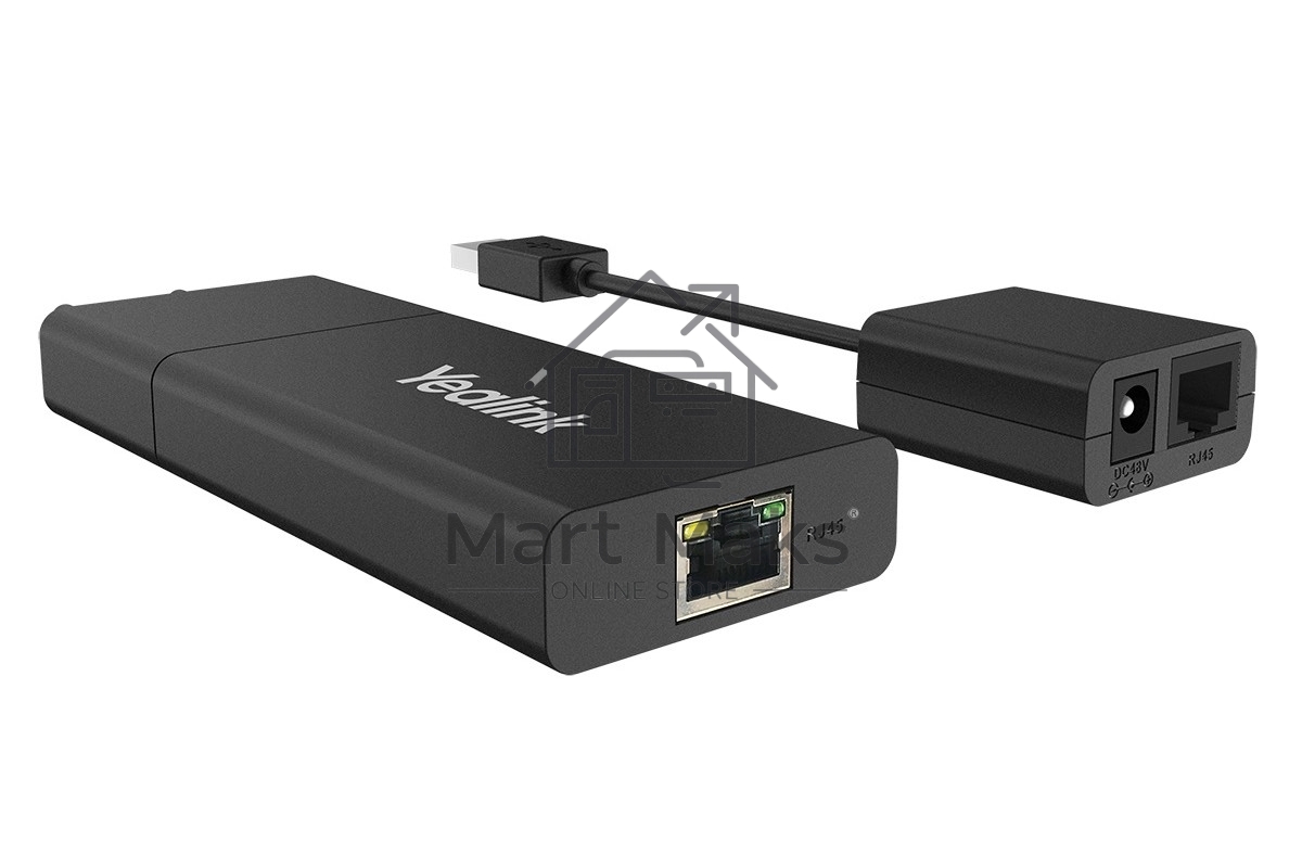 Удлинитель Yealink USB2CAT5E-EXT USB Extender through CAT5E cable up to 40 meters / 2-year AMS 1303109