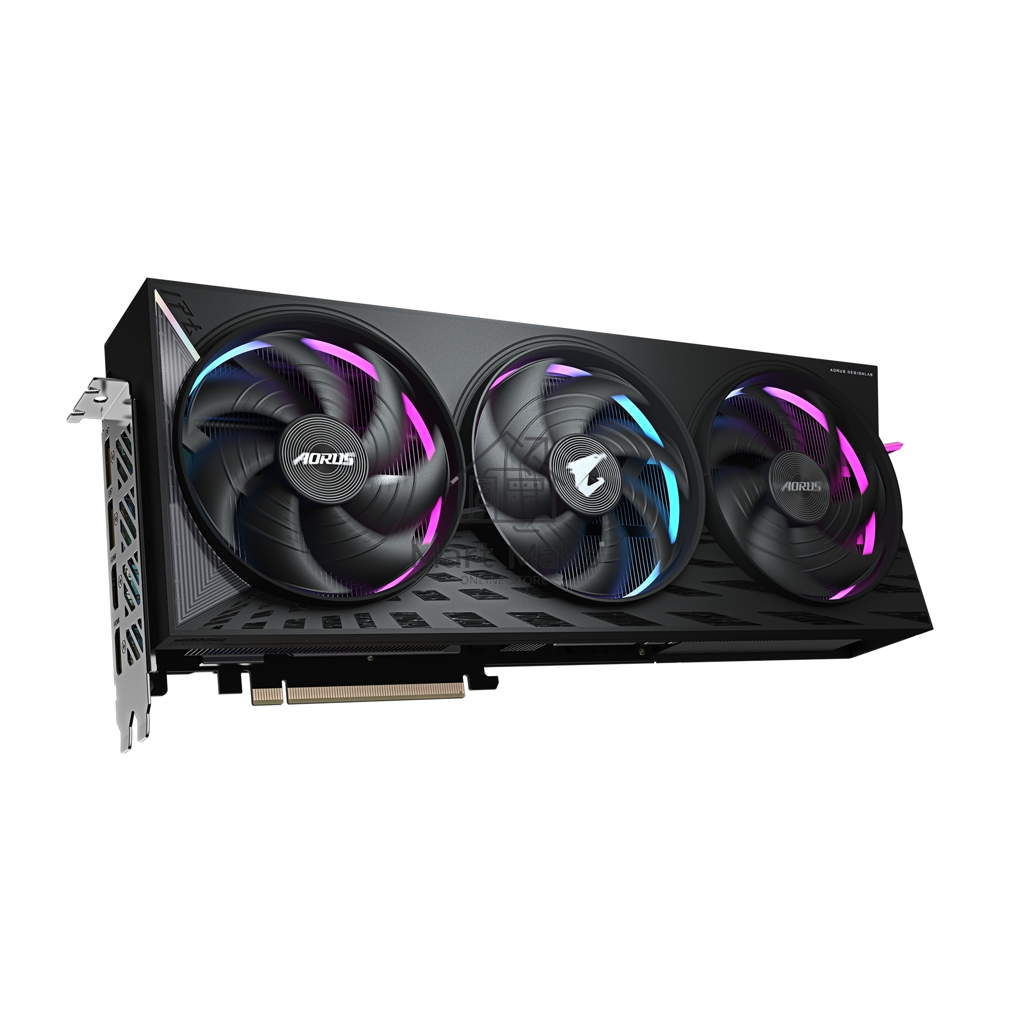 Видеокарта Gigabyte PCI-E GV-R9070XT AORUS E-16GD 1.0 AMD Radeon RX 9070XT 16Gb 256bit GDDR6 2175/20000 HDMIx2 DPx2 HDCP Ret