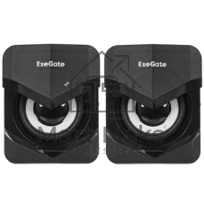 Акустическая система 2.0 ExeGate EX289680RUS Accord 210 (питание USB, 2х3Вт (6Вт RMS), 60-20000Гц, черный, RGb подсветка)