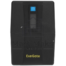 Источник бесперебойного питания ExeGate EP285583RUS SpecialPro Smart LLB-800.LCD.AVR.C13.RJ.USB 800VA/480W, LCD, AVR, 4*IEC-C13, RJ45/11, USB, черный