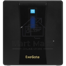 Источник бесперебойного питания ExeGate SpecialPro Smart LLB-1200.LCD.AVR.4SH 1200VA/750W, LCD, AVR, 4*Schuko, черный