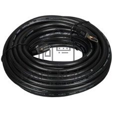 Кабель HDMI Cablexpert CC-HDMI4L-10M, 10м, v2.0, 19M/19M, серия Light, черный, позол.разъемы, экран, пакет