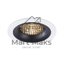 Светильник встраиваемый Ambrella light TN102722 WH/BK белый/черный GU5.3 92*92*23