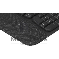 Клавиатура Logitech Wave Keys беспроводная, Bluetooth, радиоканал, серый