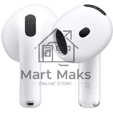 Гарнитура вкладыши Apple A3055 A3056 A3059 AirPods 4 ANC белый