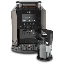 Кофемашина Krups Arabica Latte EA819E10 1450Вт черный/коричневый
