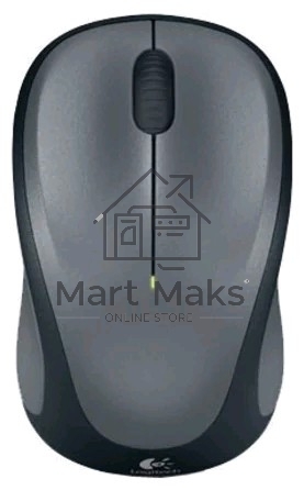 Мышь беспроводная Logitech M235 серый/черный, 1000 dpi, радиоканал, USB, кнопки - 3