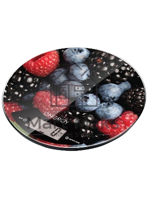 Весы кухонные Energy EN-403 ягоды, круглые, макс.вес до 5 кг