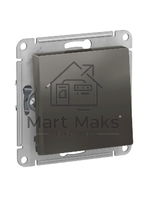 Механизм переключателя проходного 1-кл. СП AtlasDesign 10А IP20 (сх. 6) 10AX сталь