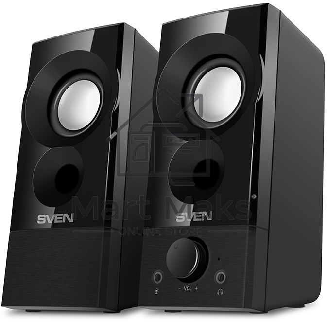 Колонки Sven 357, черный (6 Вт, питание USB)