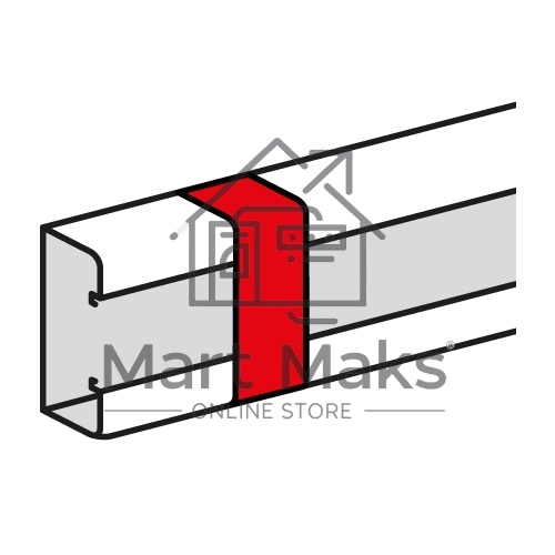 Накладка профиля Legrand 638026 85х50 METRA
