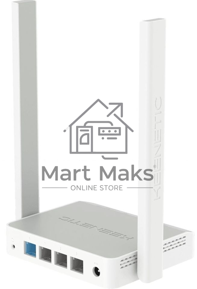 Роутер беспроводной Keenetic Start (KN-1112)с Mesh Wi-Fi N300, Smart-коммутатором