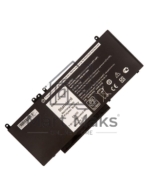 Аккумулятор для ноутбука Dell Latitude E5450, E5470, E5550, E5570, 51wh, 7.4V, Dell, 6460