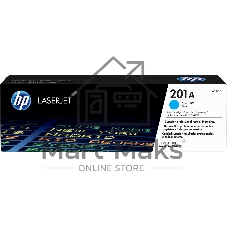 Тонер Картридж HP 201A CF401A голубой для HP CLJ Pro M252/M277 (1400 стр.)